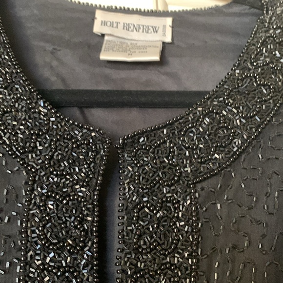 Vintage Holt Renfrew beaded jacket - Picture 2 of 12